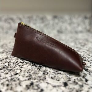 NEW Portland Leather Goods Alpine Pouch in Cognac